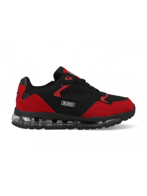 Björn Borg Björn borg sneakers x500 prf blk 0950 / rood