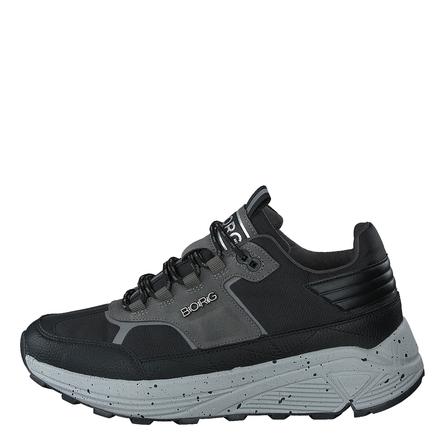 BJöRN BORG SCHOENEN R1300 MID CTR M BLACK  DARK GREY
