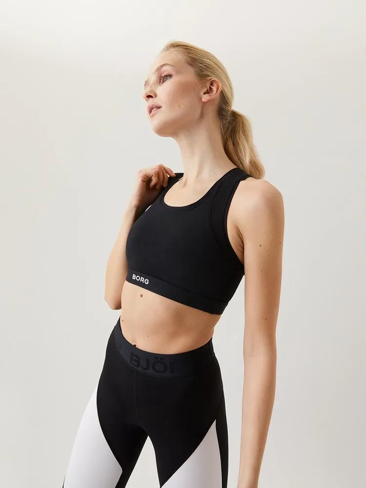 Björn Borg Solid Sky Medium Top