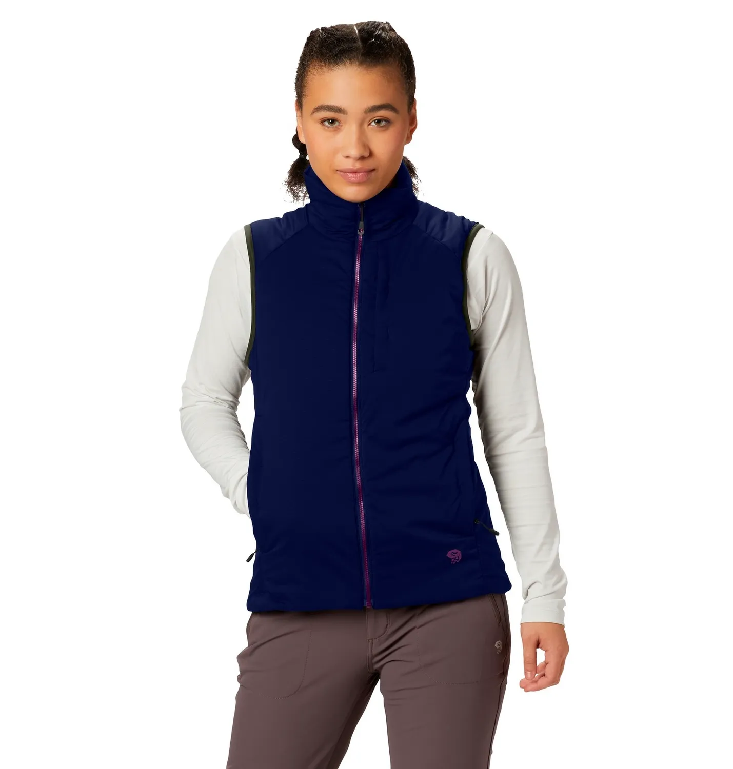 Bodywarmer Mountain Hardwear Women Kor Strata Dark Illusion