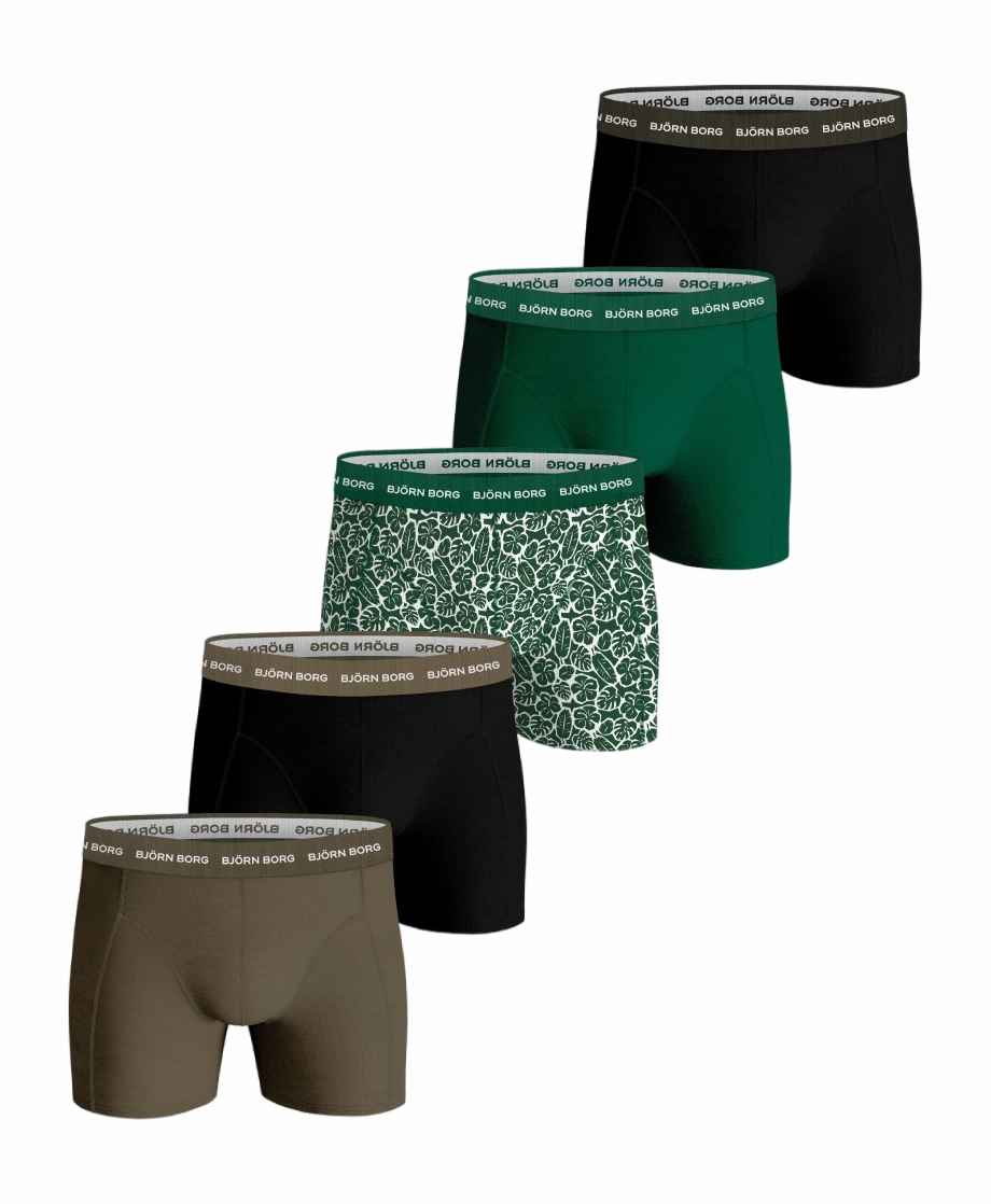 BOXERSHORT BJöRN BORG MEN COTTON STRETCH BOXER MULTIPACK 3 (5PACK)