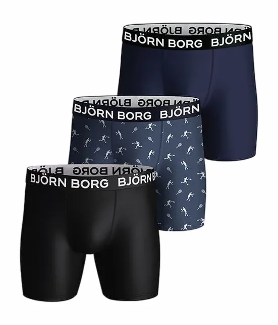 BOXERSHORT BJöRN BORG MEN PERFORMANCE BOXER MULTIPACK 4 (3PACK)