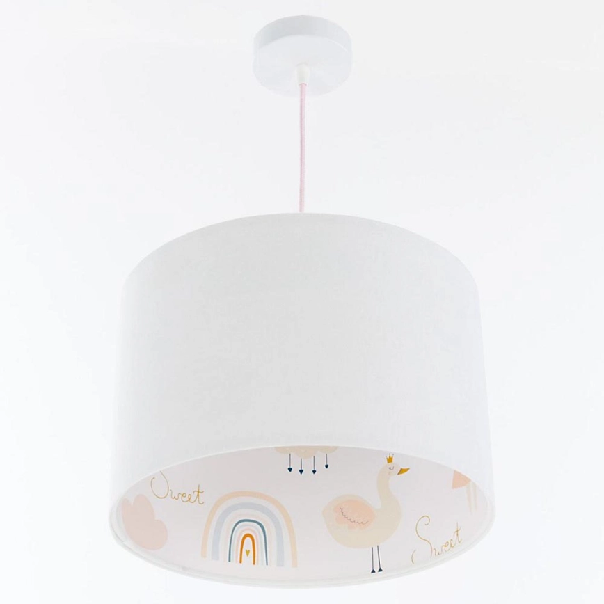 Kinder hanglamp aan een koord SWEET DREAMS 1xE27/60W/230V diameter 30 cm