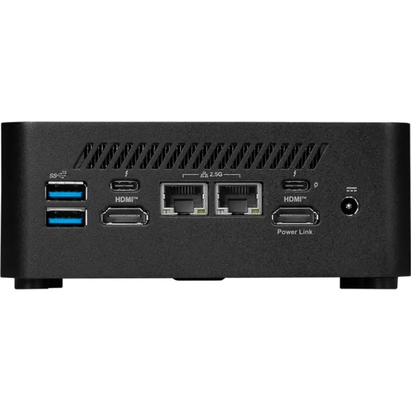 MSI CUBI NUC 1MG238BEU BAREBONE (ZWART | CORE 5 120U | INTEL GRAPHICS)