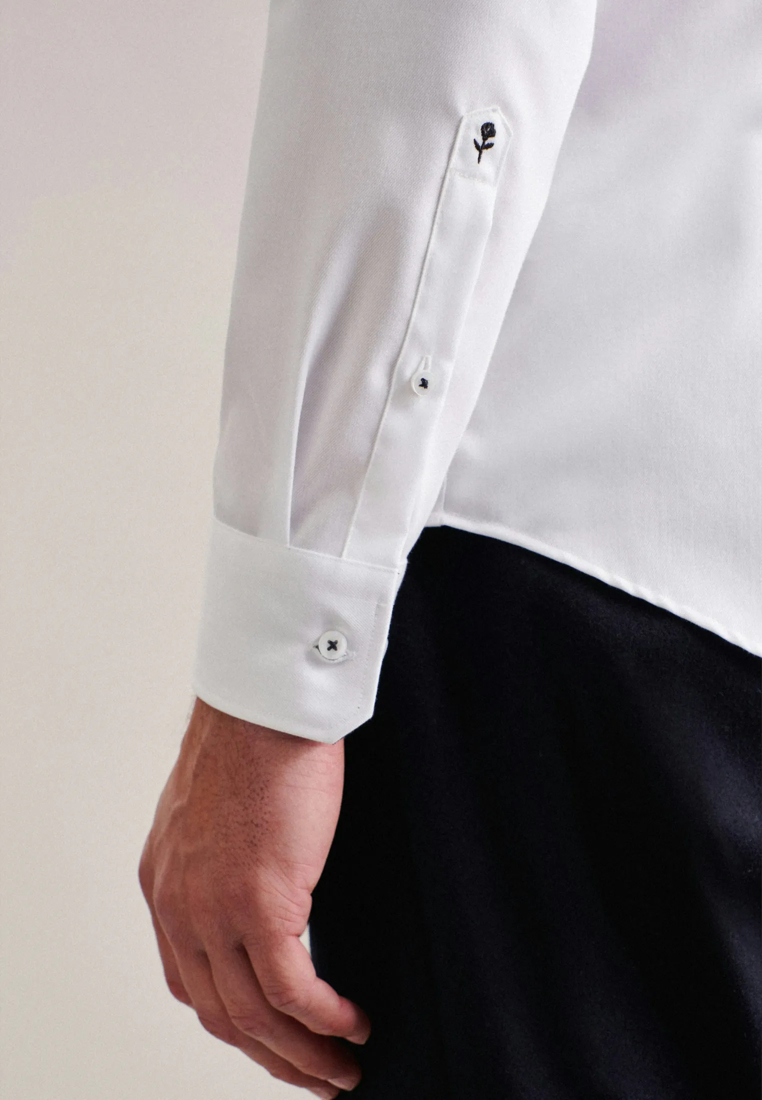 NONIRON TWILL BUSINESS OVERHEMD IN XSLIM WITH KENTKRAAG