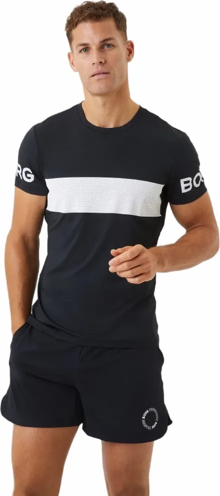 TSHIRT BJöRN BORG MEN BORG TSHIRT STRIPE BLACK BEAUTY