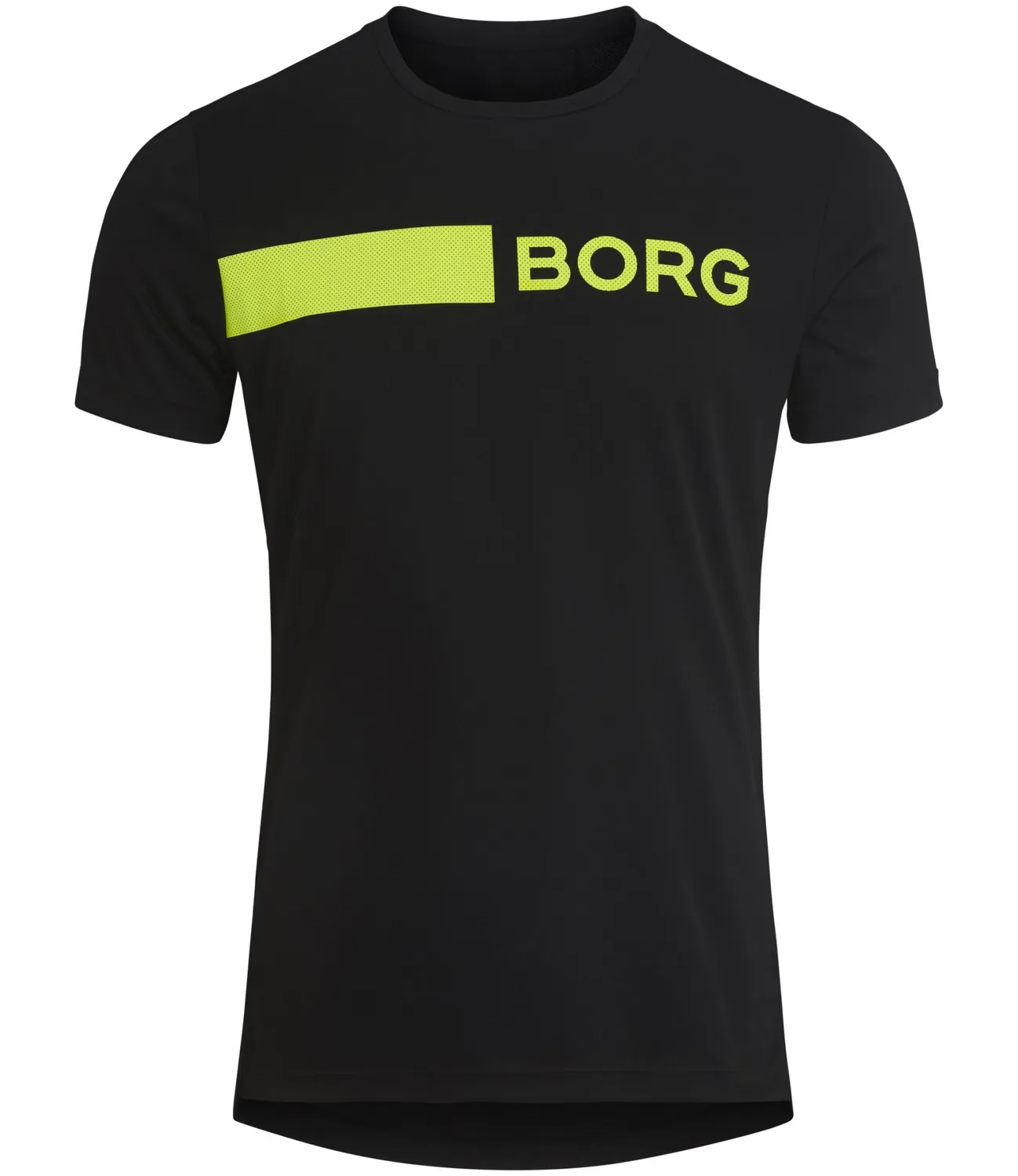 TSHIRT BJöRN BORG MEN PERFORMANCE ASTOR BLACK YELLOW