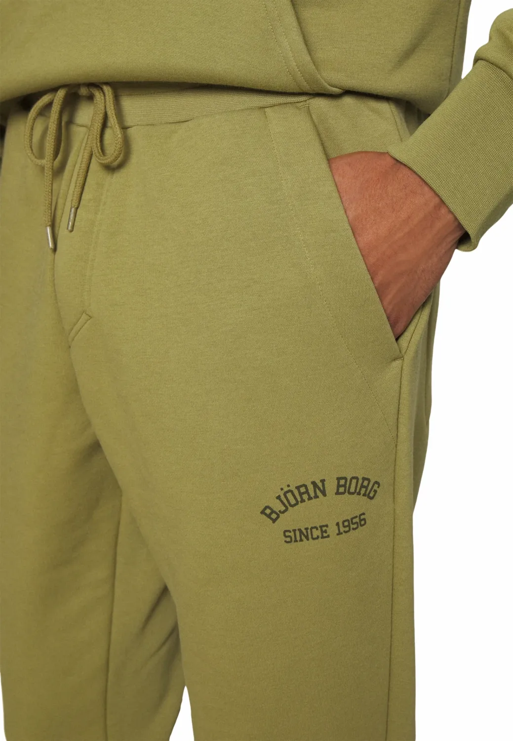 Trainingsbroek Björn Borg Men Borg Essential Pants Olive Drab