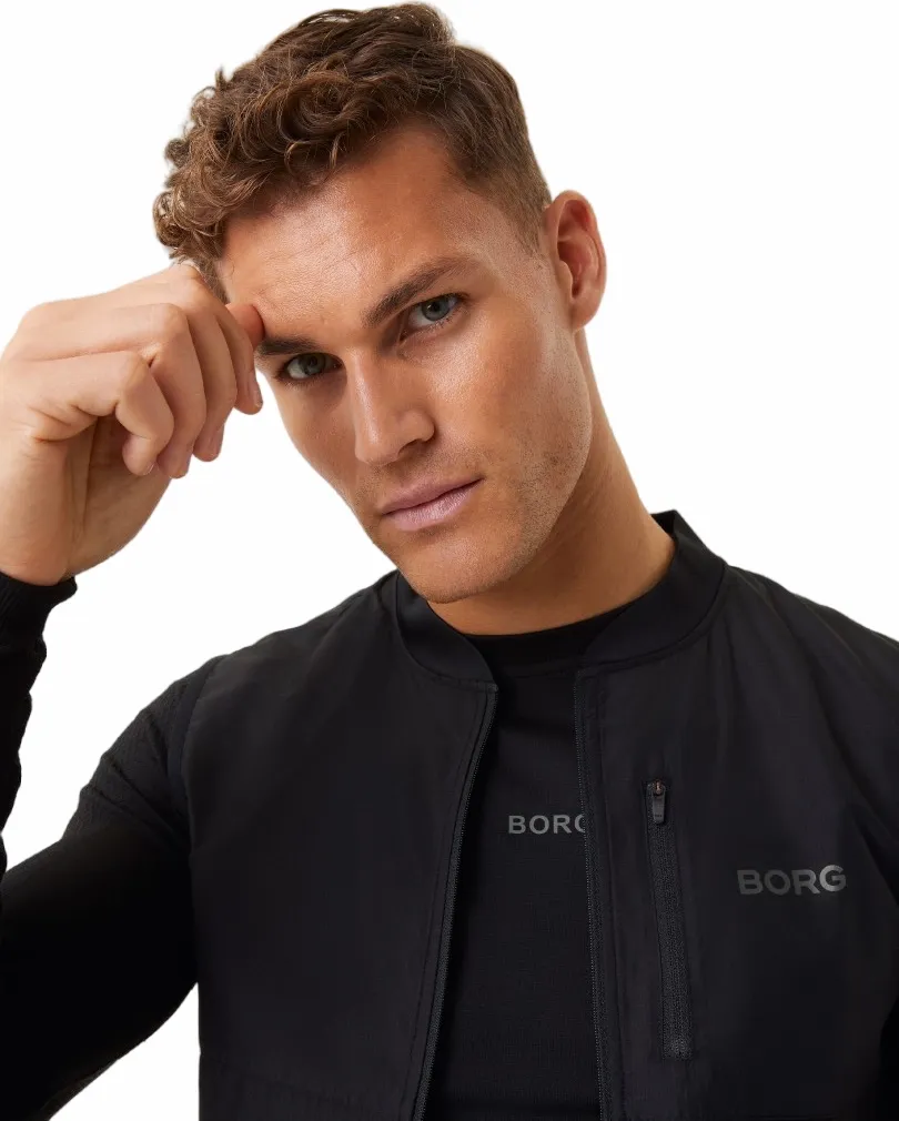Vest Björn Borg Men Borg Running Vest Ripstop Black Beauty