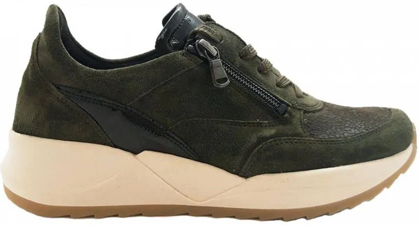 Waldlaufer 695K01 Green K Wijdte Veterschoenen
