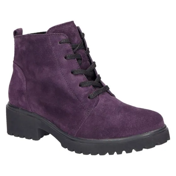 WALDLAUFER 716807 HLUISE VETERBOOT LILA SUEDE