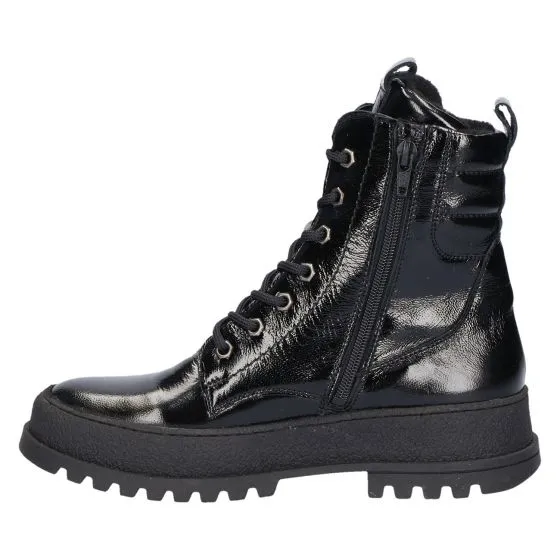 WALDLAUFER 741801 HTARA VETERBOOT ZWART LAK