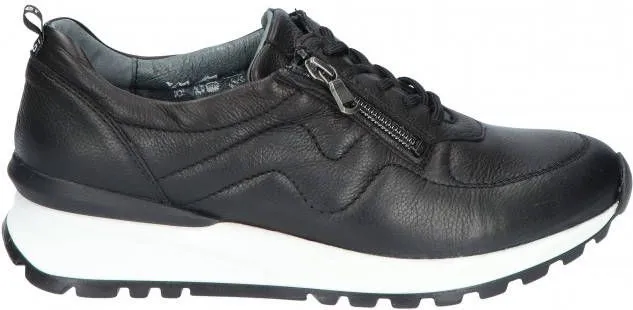 Waldlaufer 792007 Vega Black H Wijdte Veterschoenen