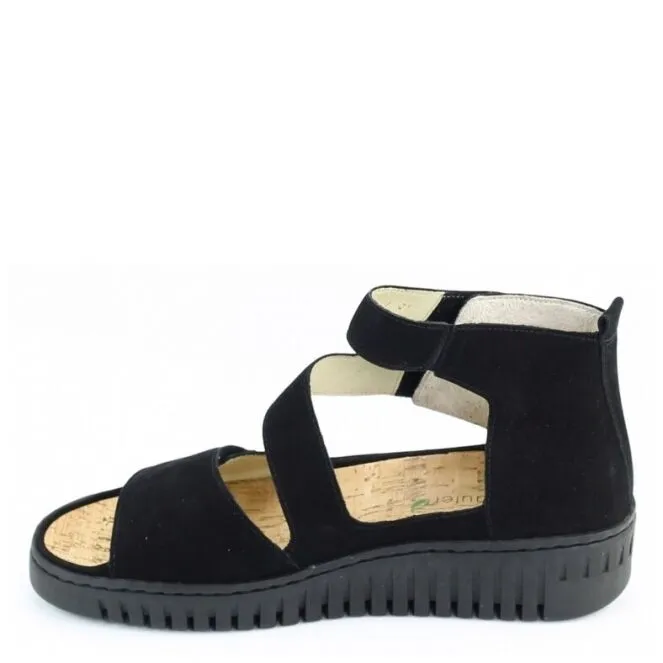 Waldlaufer 955801 Sandalen Zwart