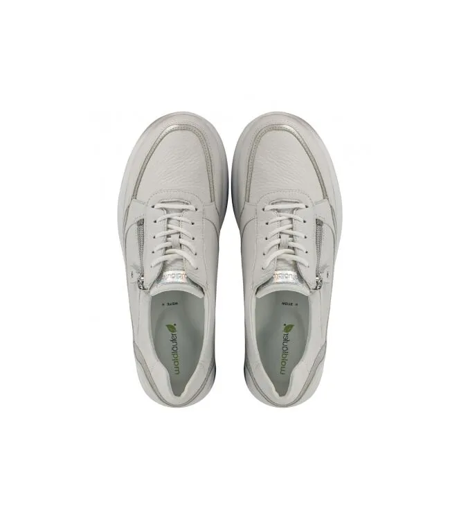 Waldlaufer Arianna offwhite Sneakers / veterschoenen