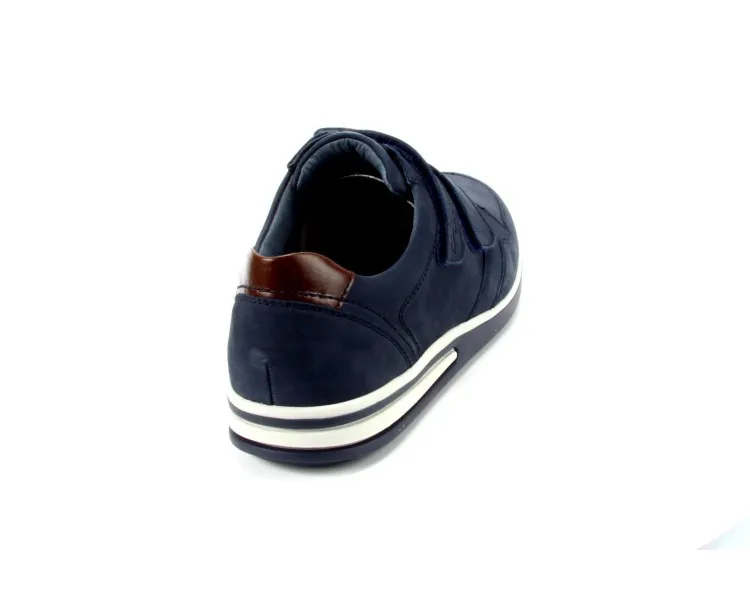 Waldlaufer klittenbandschoen Klemens 201 416 blauw